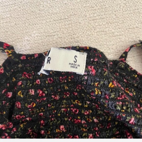 Hollister Black and Pink Floral Camisole - Picture 3 of 3